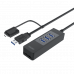 USB3.0 三口集線器 + SD 讀卡器 + OTG 轉換插頭 . 																						